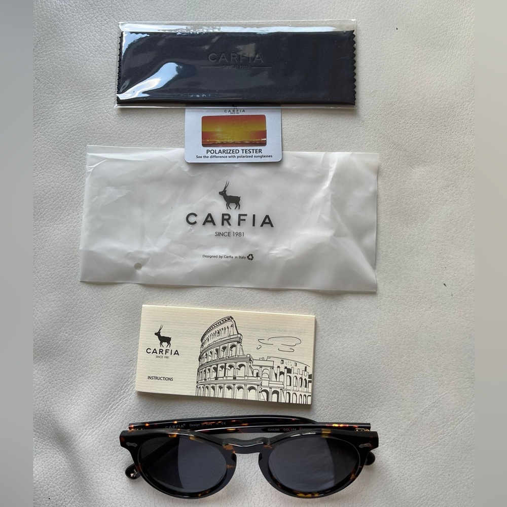 Brand new unworn CARFIA sunglasses